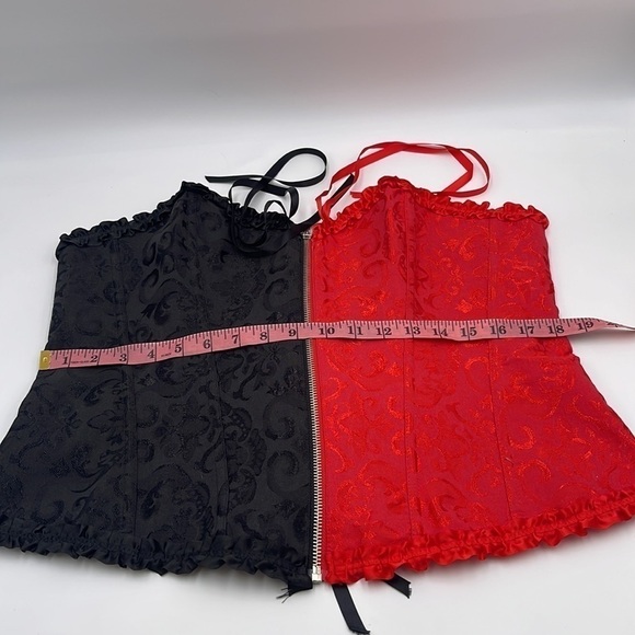 5XL Black / Red Corset Corset *New without tags * - Picture 3 of 6